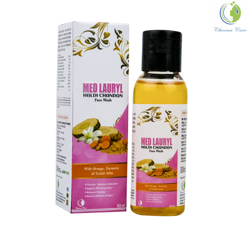 MED LAURYL HALDI CHANDAN FACE WASH