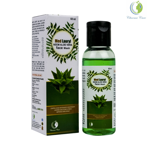 MED LAURYL NEEM ALOE-VERA FACE WASH